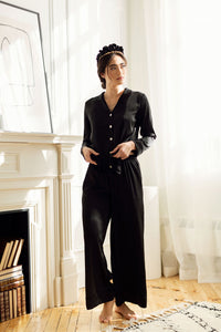 Black Heavenly Pajamas