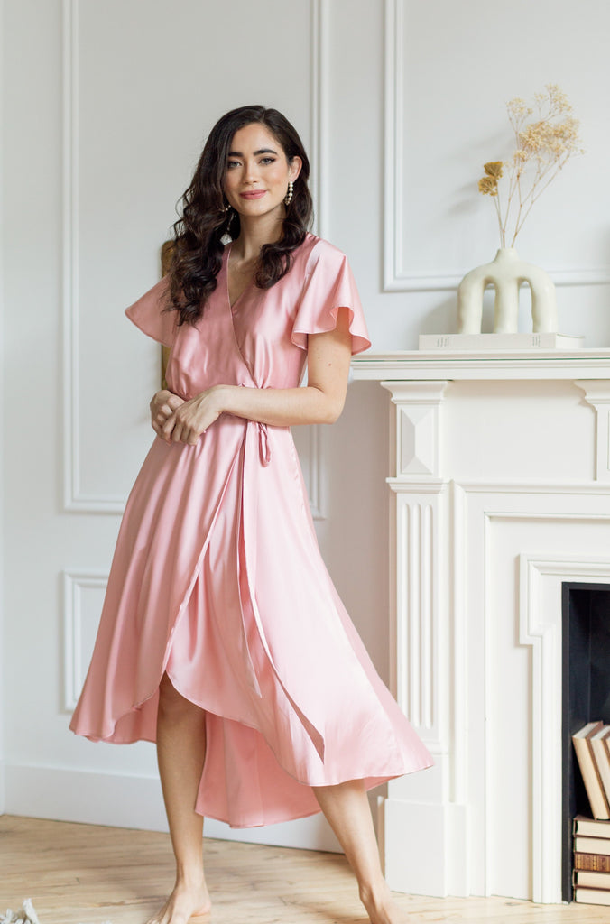beverly bridesmaid dresses BABARONI Chiffon Ivory Bridesmaid Dresses Strapless Knee-length Sleeveless Pleated A-line