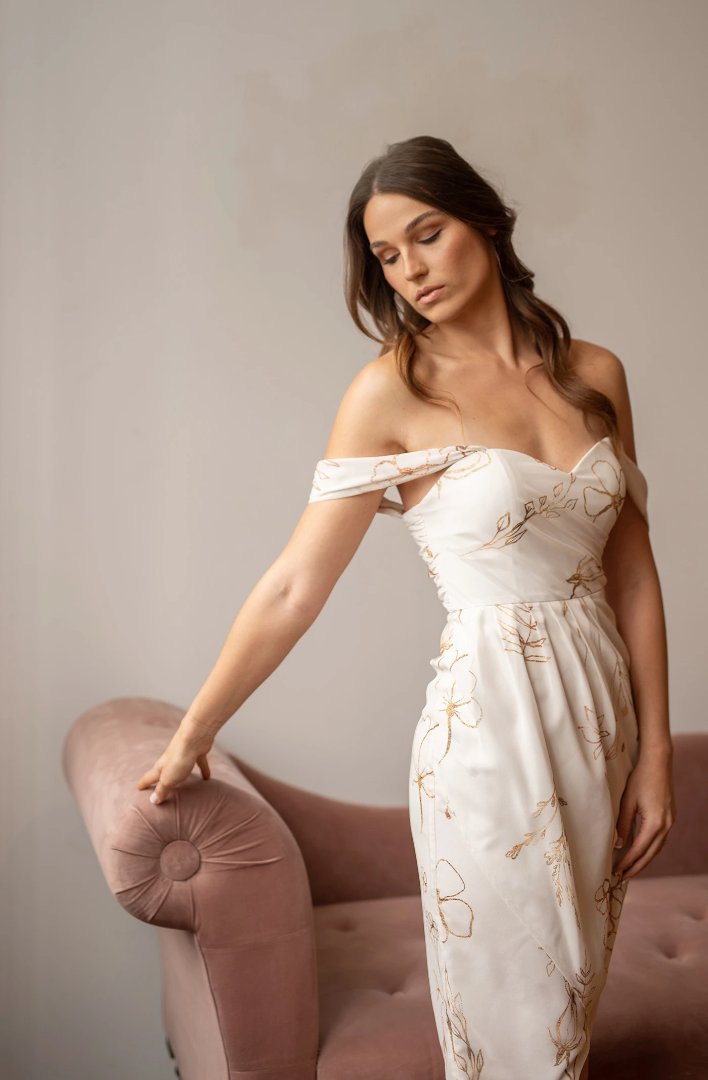 Parker Floral Wedding Dress