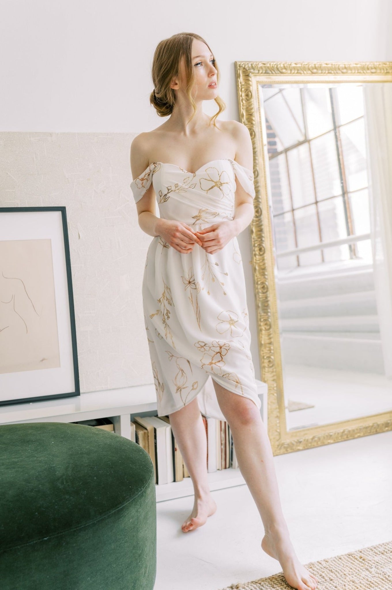 Parker Floral Wedding Dress