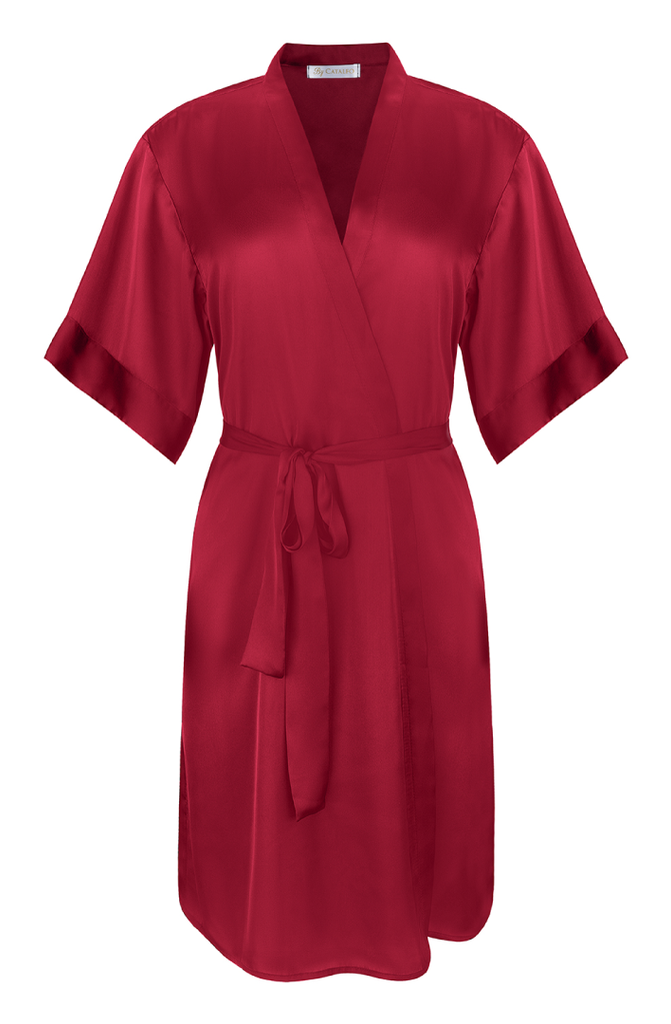 Luxe Robe (Burgundy)