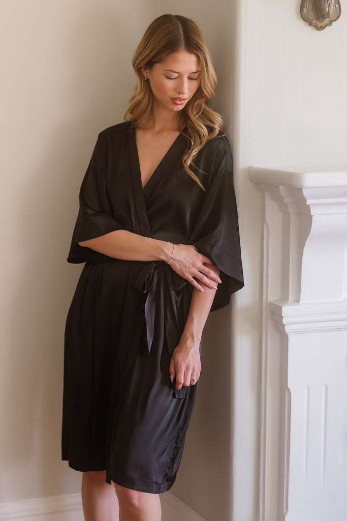 Black Luxe Robe
