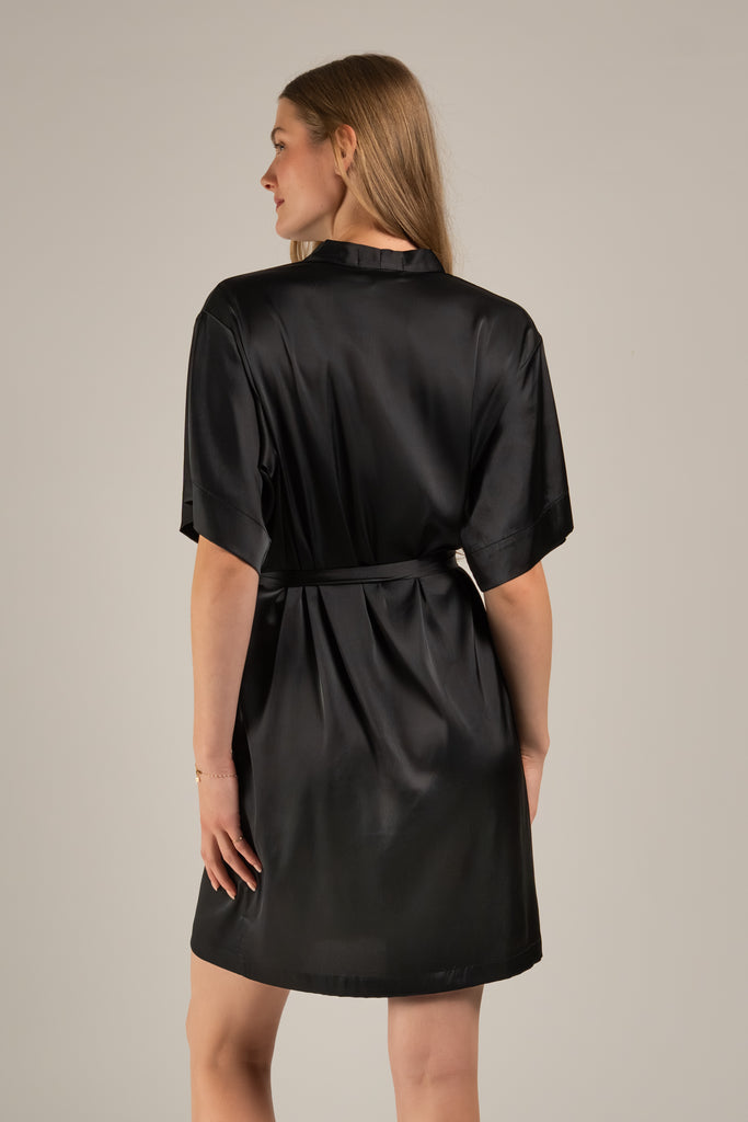 Black Luxe Robe