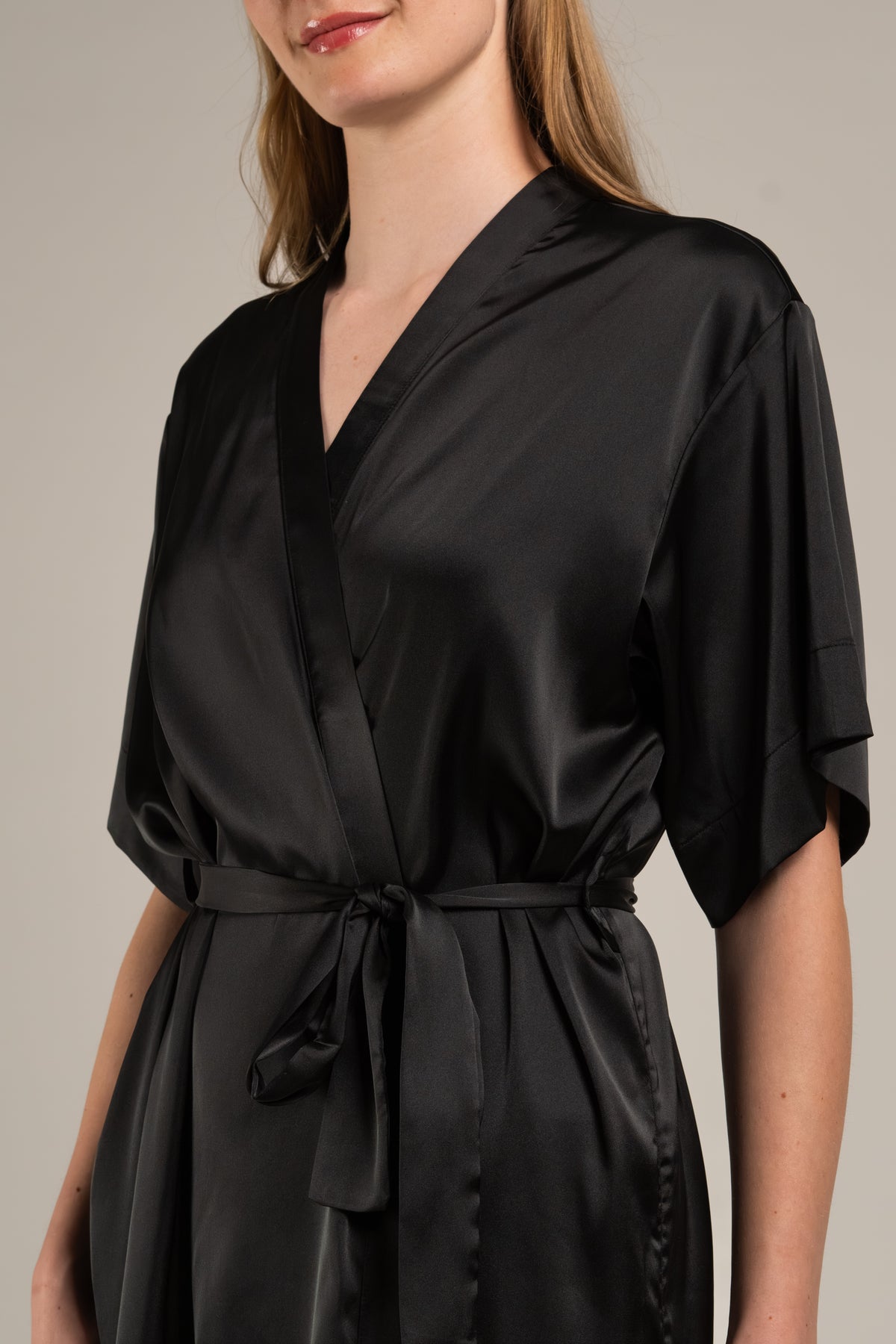 Black Luxe Robe