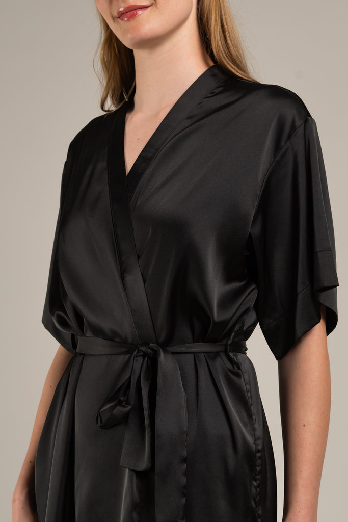 Black Luxe Robe
