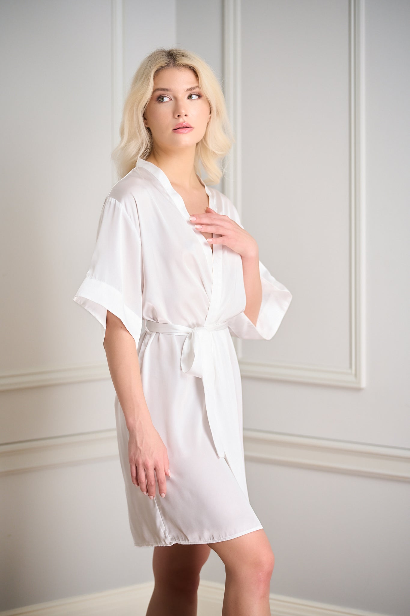 Ivory Luxe Robe