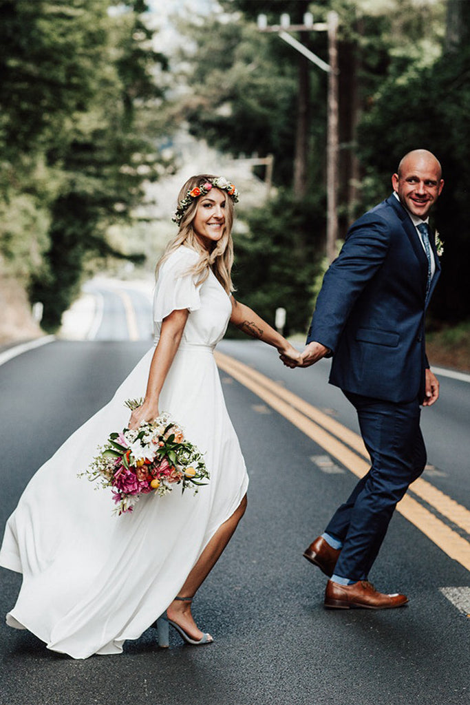 Amalfi Elopement Dress