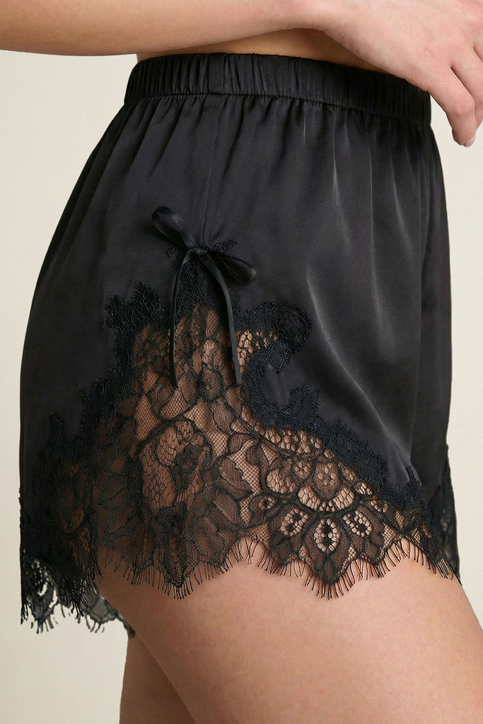 Black Serena Camisole PJ Set