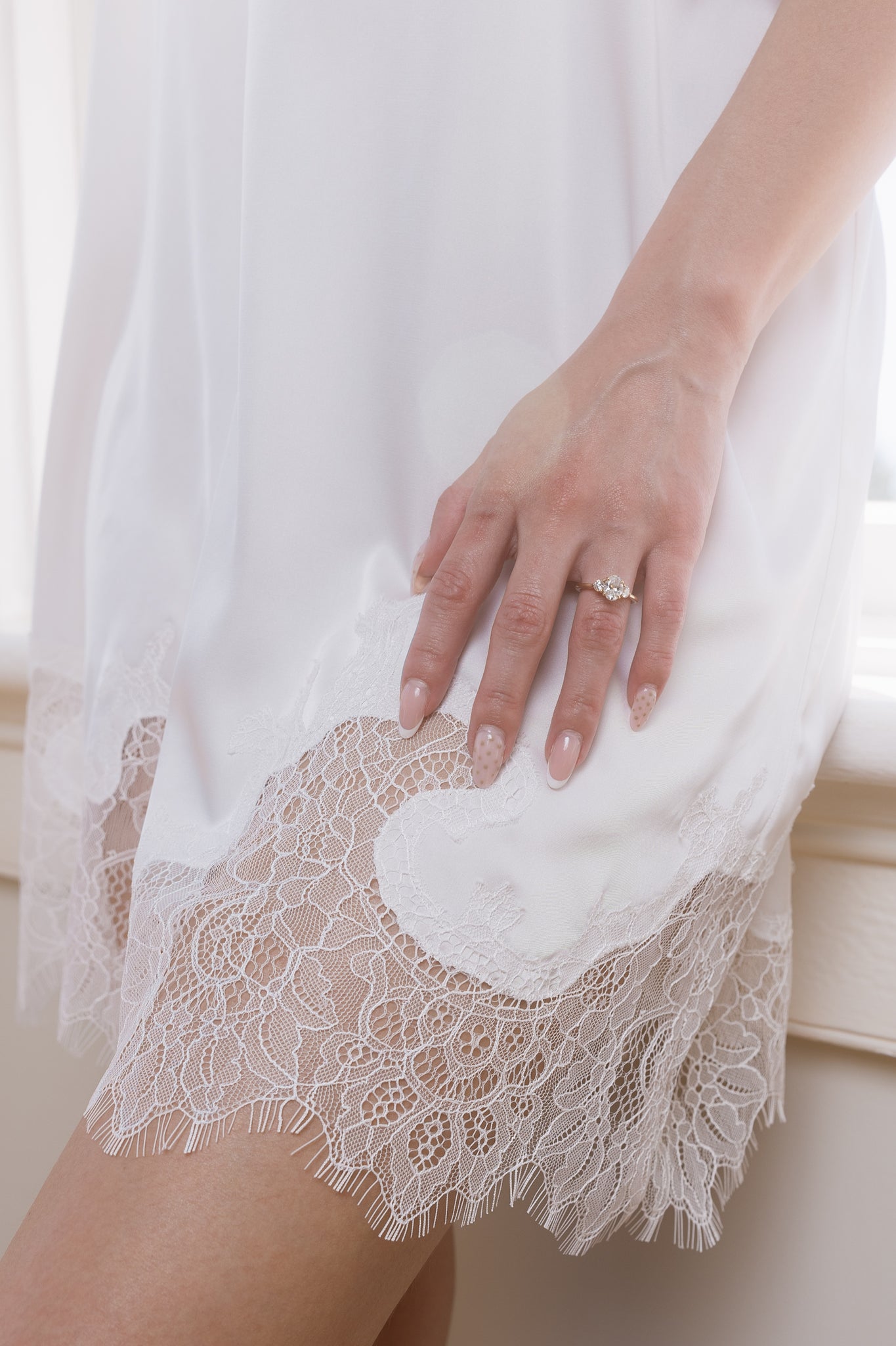 Ivory Serena Slip Dress