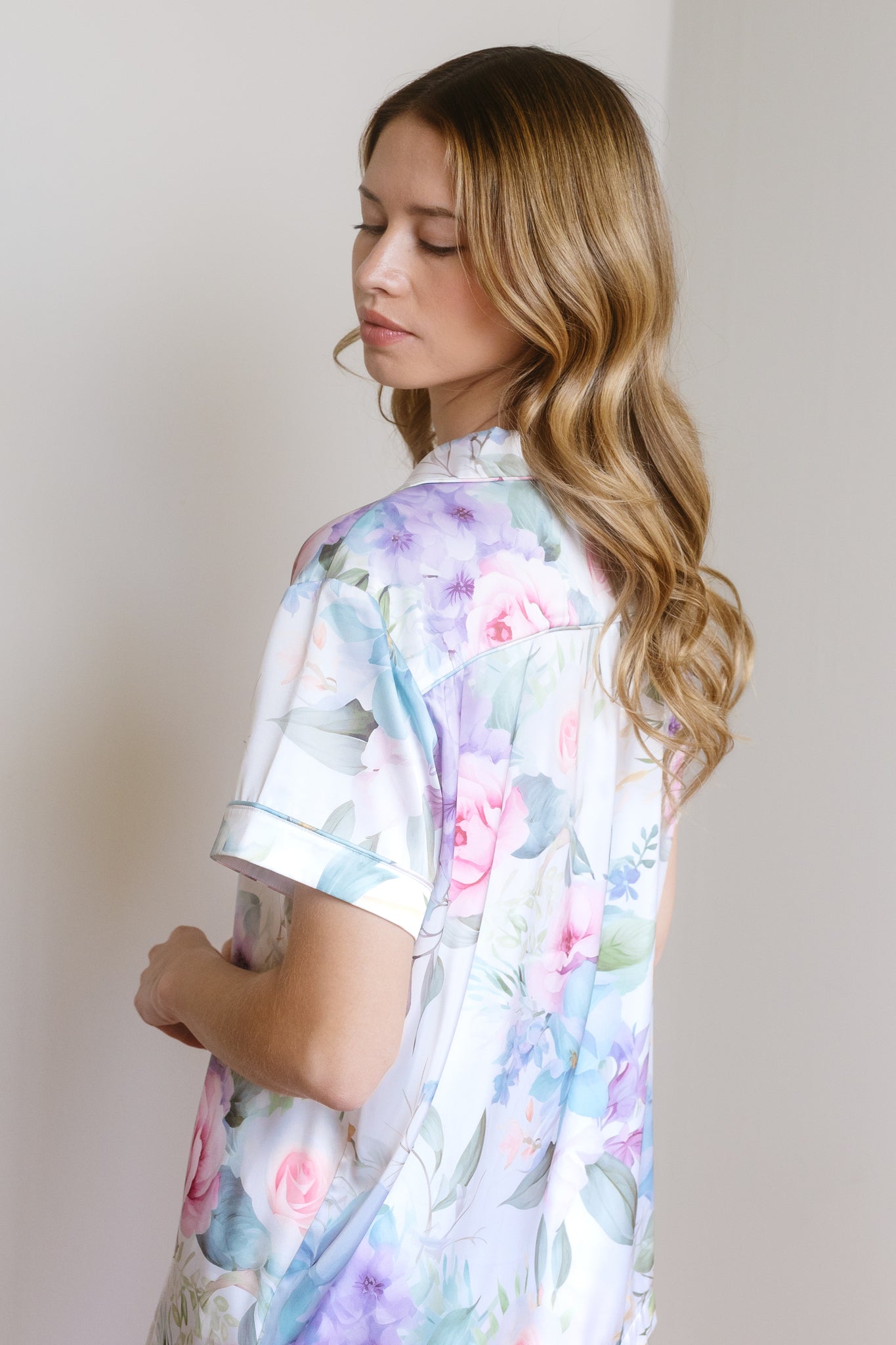 Sleeping Beauties Floral Shortie PJs