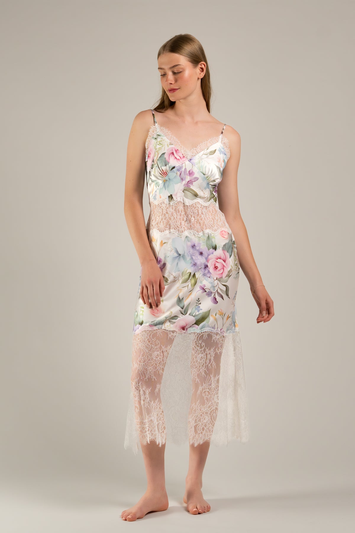 Floral Wren Slip Dress