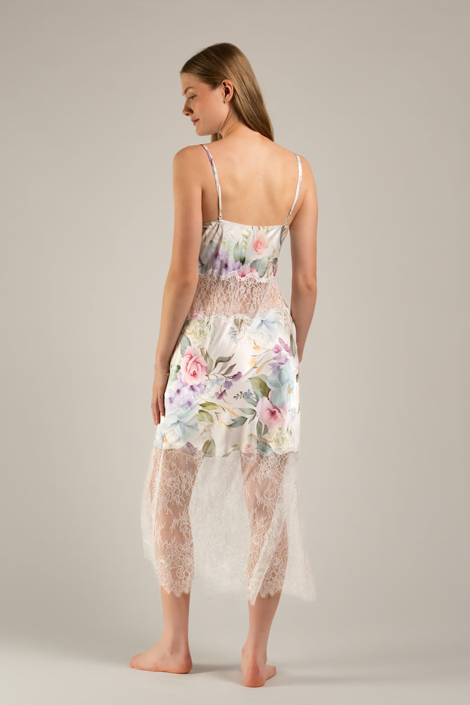Floral Wren Slip Dress