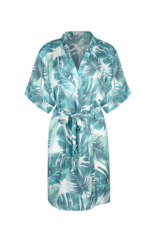 palm print bridesmaid robe from by catalfo in toronto